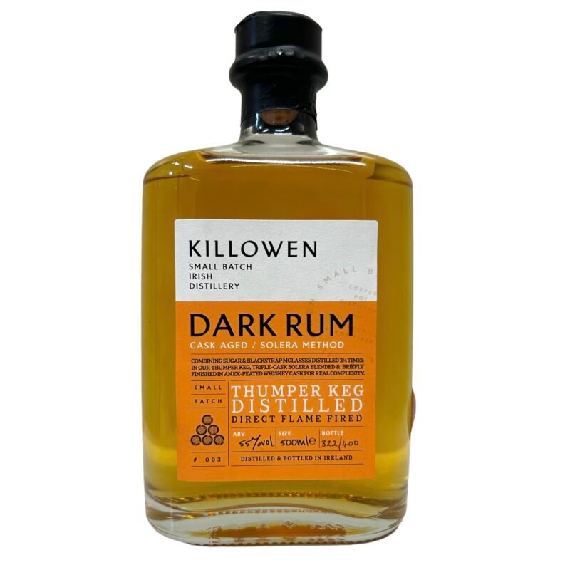 Killowen Dark Rum 50cl