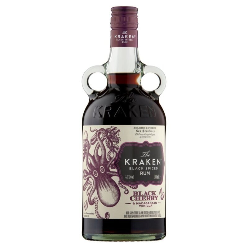 Kraken Black Spiced Rum Black Cherry & Madagascan Vanilla 70cl