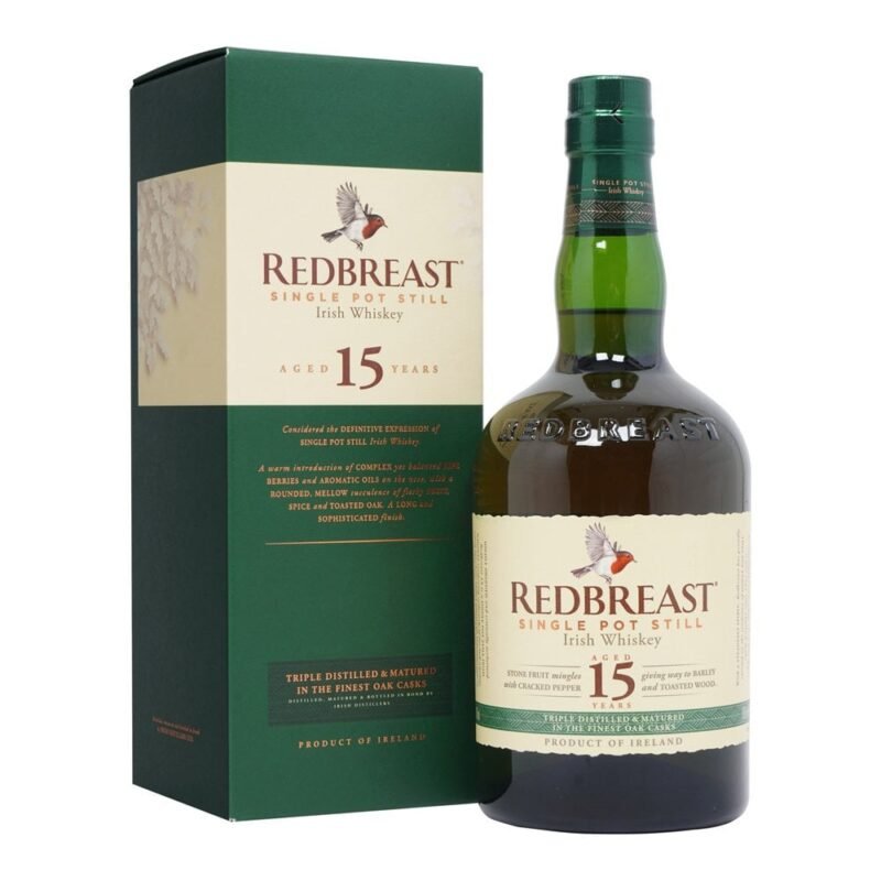 Redbreast 15 Year old Irish Whiskey 700ml