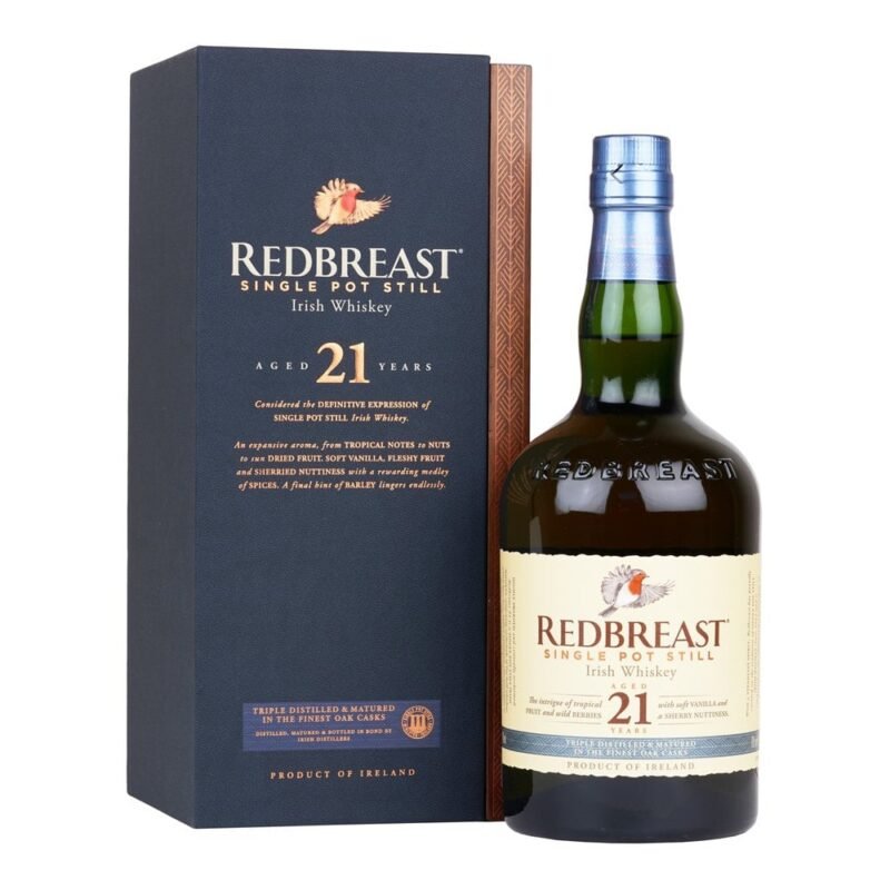 Redbreast 21 Year Old Irish Whiskey 700ml