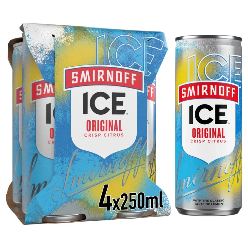 Smirnoff Ice 4 x 250ml Cans