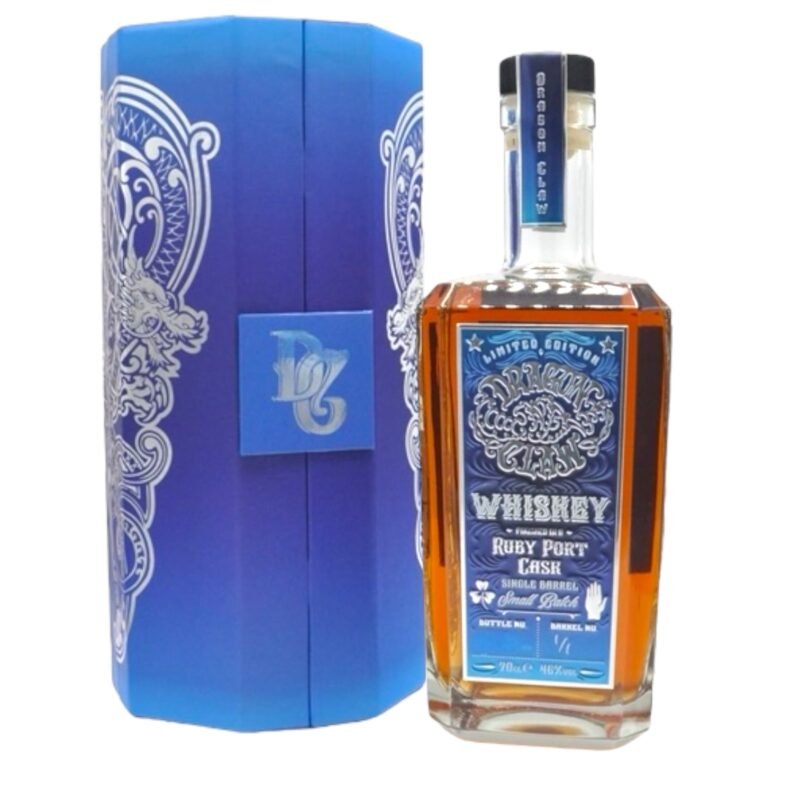Dragon Claw 4th Release - Ruby Port Cask Finish Irish Whiskey 70cl