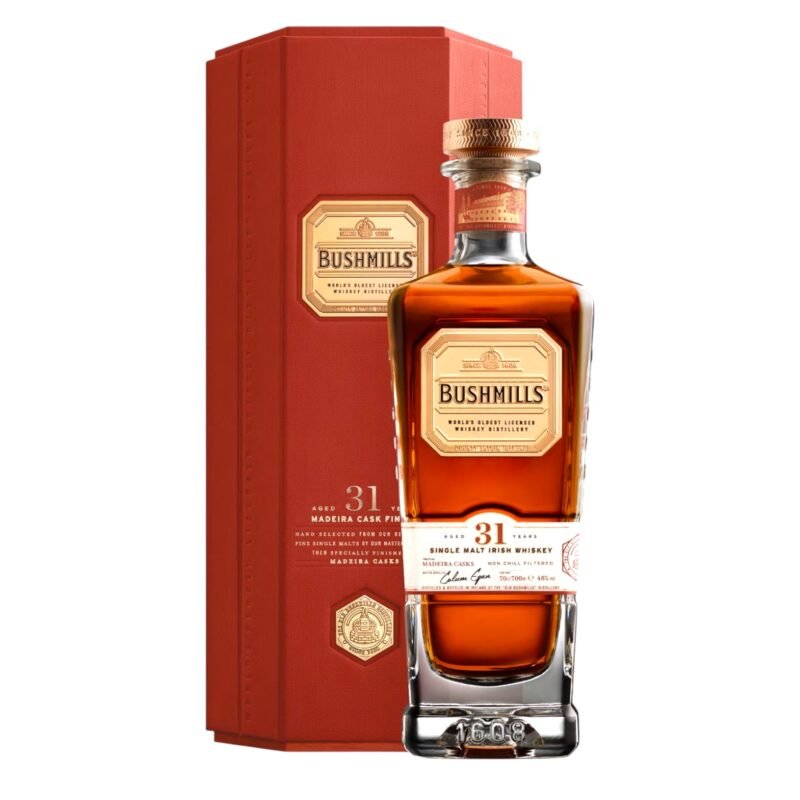 Bushmills 31 Year Old Single Malt Irish Whiskey 70cl