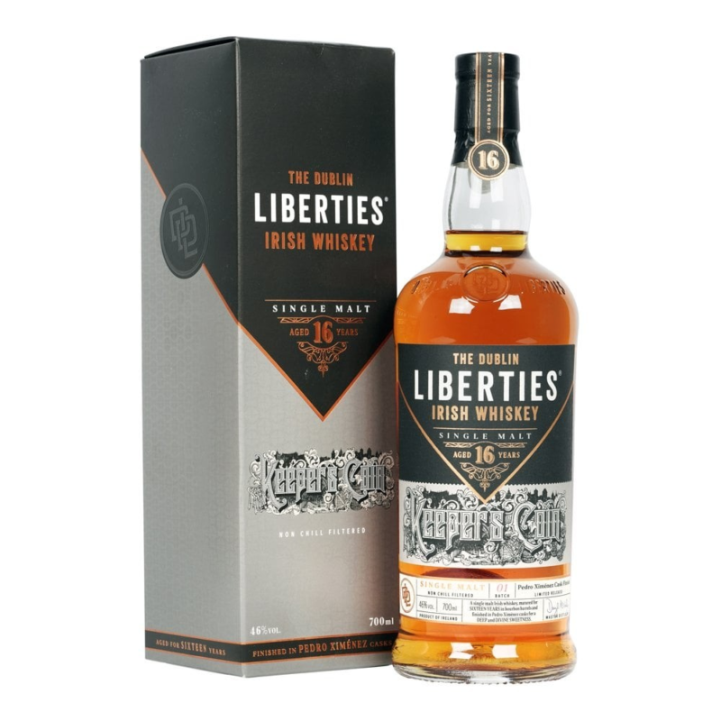 The Dublin Liberties Keepers Coin – 16 Year Old Single Malt 70cl