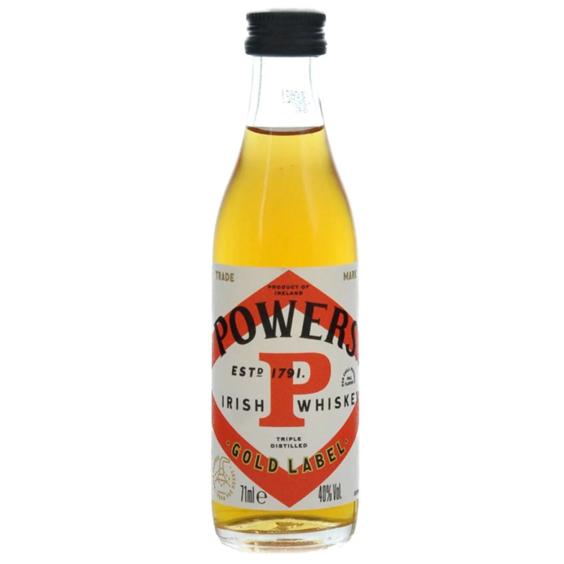 Powers Gold Label Irish Whiskey 7cl Miniature