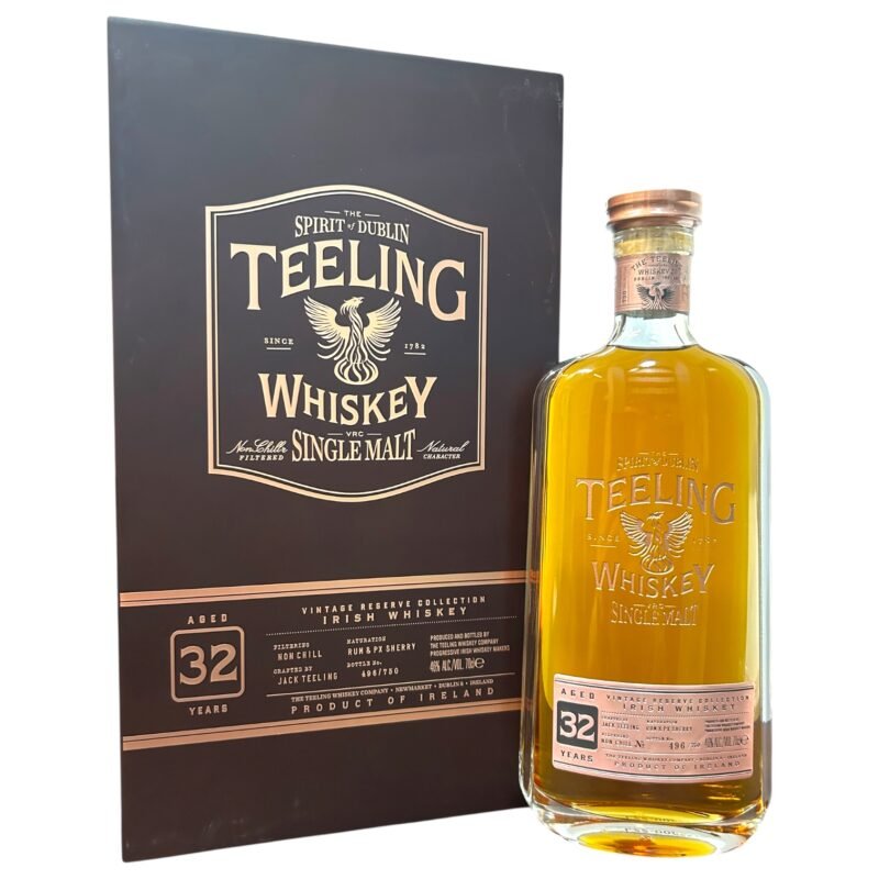 Teeling 32 Year Old Rum & Pedro Ximénez Sherry Cask - Vintage Reserve Collection 70cl