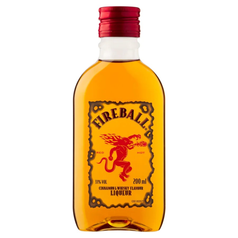Fireball Cinnamon Liqueur 20cl Bottle