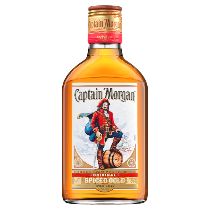 Captain Morgans Spiced Rum 20cl Bottle