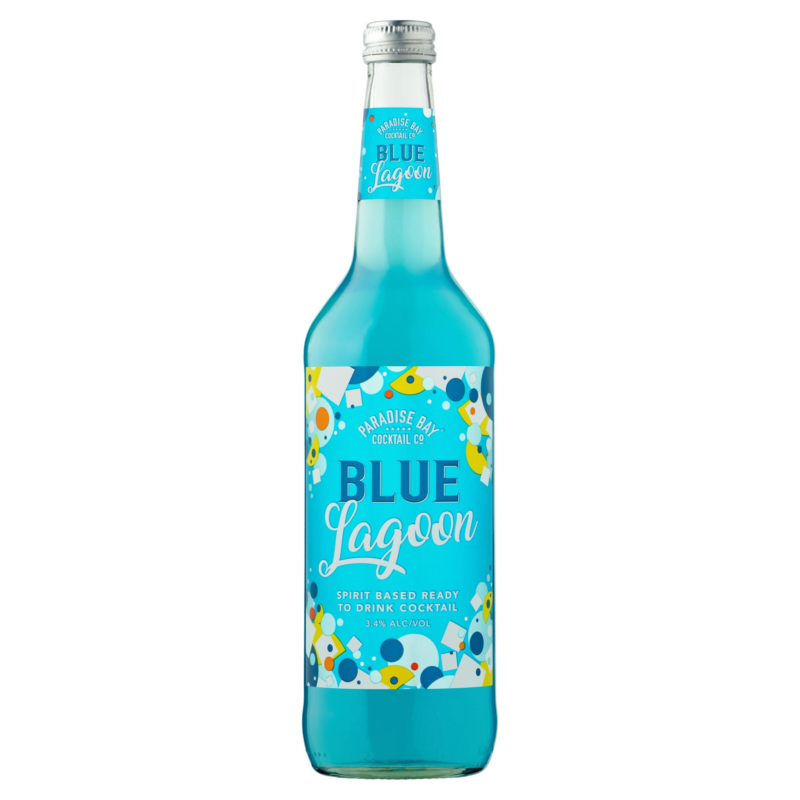Paradise Bay Cocktail Co Blue Lagoon 70cl