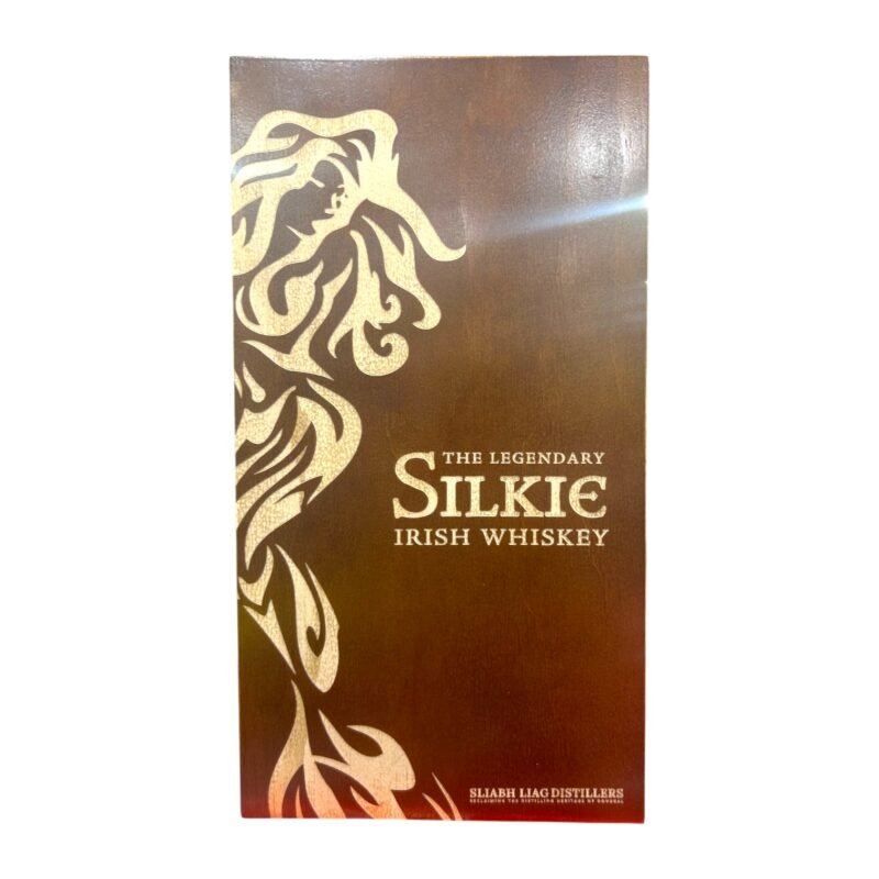 Silkie Blended Irish Whiskeyl Gift Set (1 x70cl Bottle & 2 Branded Tumblers)