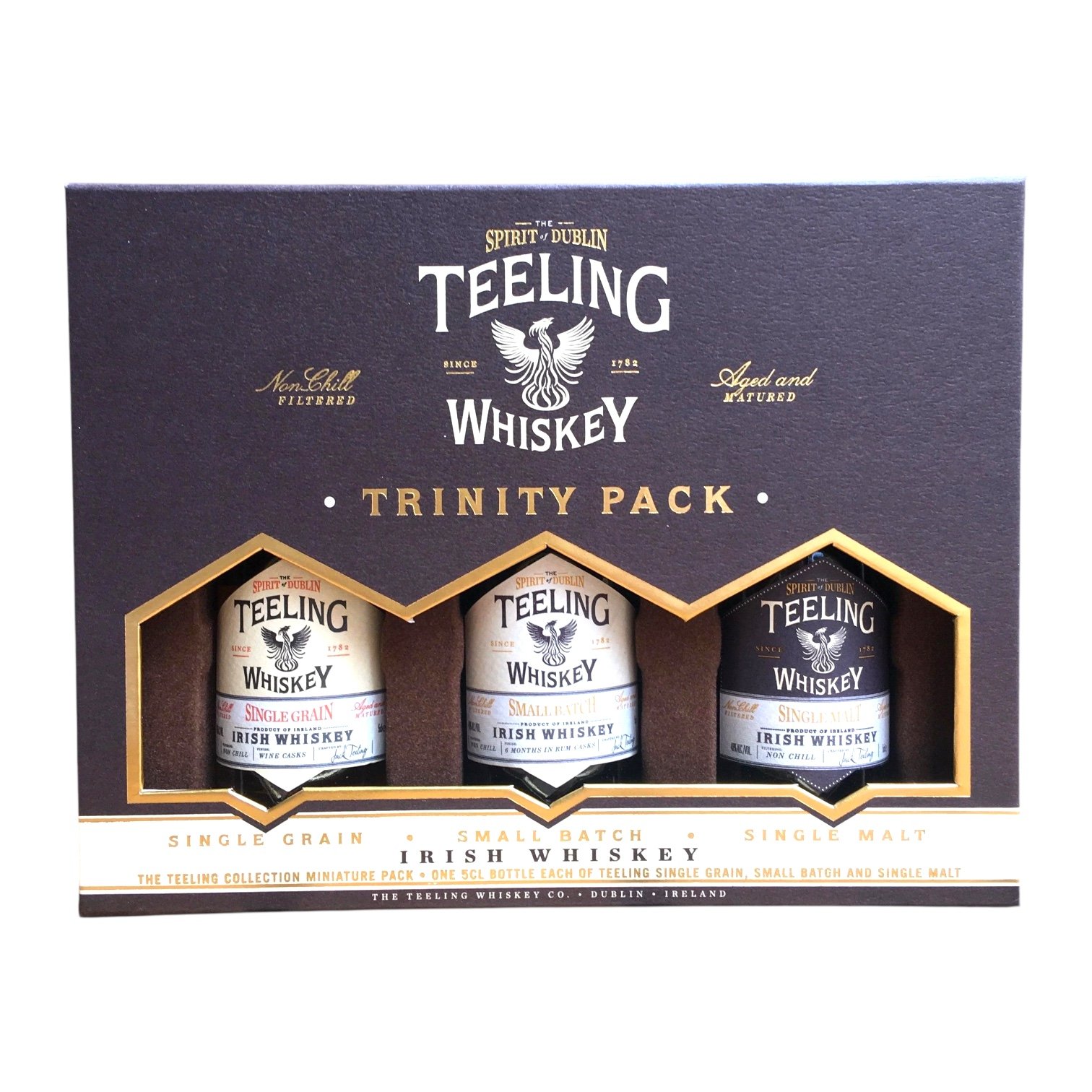 Teeling Whiskey Trinity Gift Pack 3 x 5cl