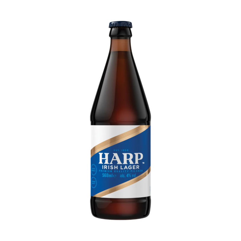 Harp Lager 12 x 568ml Bottle (Pint Size)