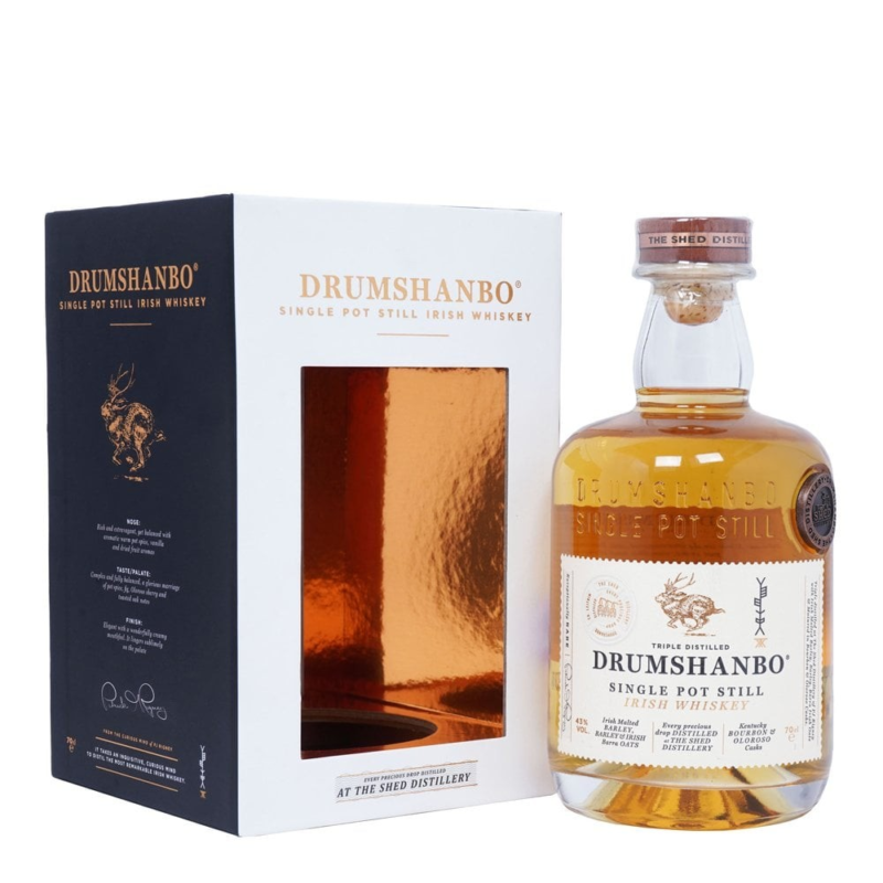 Drumshanbo Single Pot Still Irish Whiskey 70cl