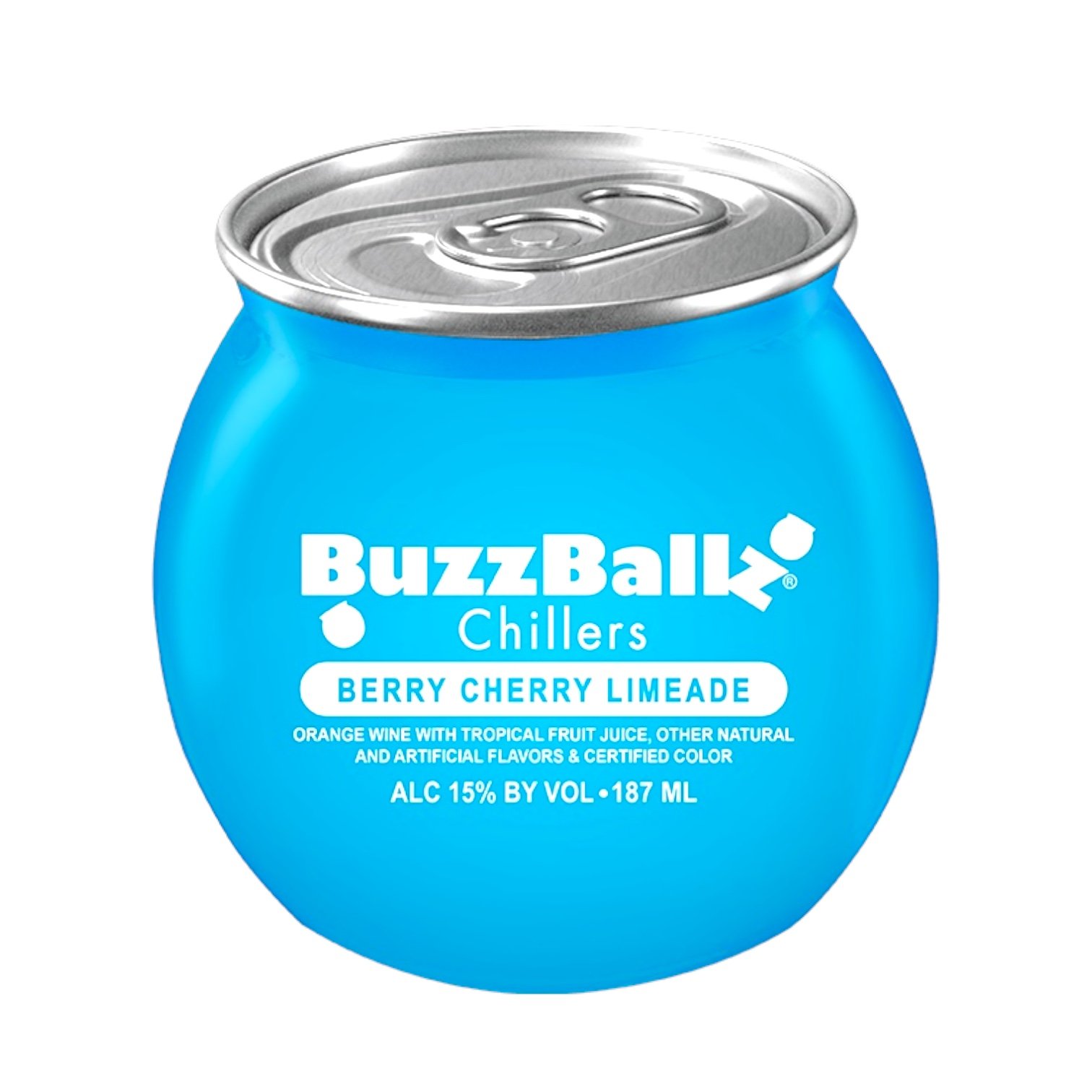 BuzzBallz Chillers Berry Cherry Limeade 200ml Can