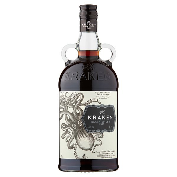 Kraken Black Spiced Rum Litre Bottle