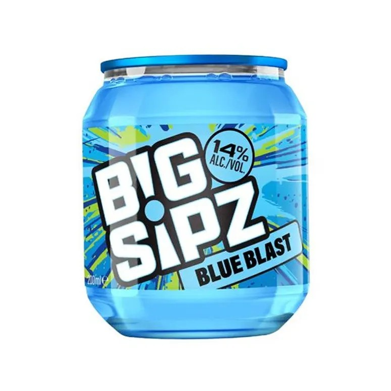Big Sipz Blue Blast 200ml