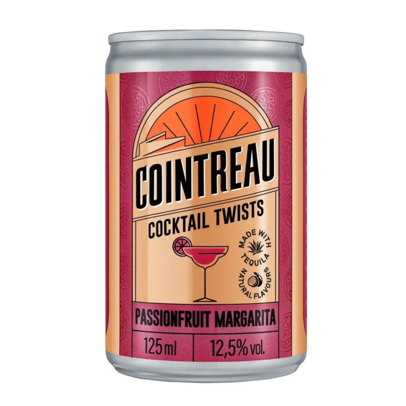 Cointreau Passion Fruit Margarita 125ml Can