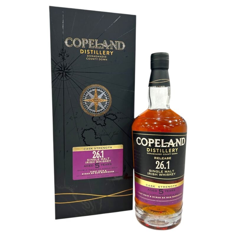 Copeland 26.1 Cask Strength Single Malt Irish Whiskey 70cl
