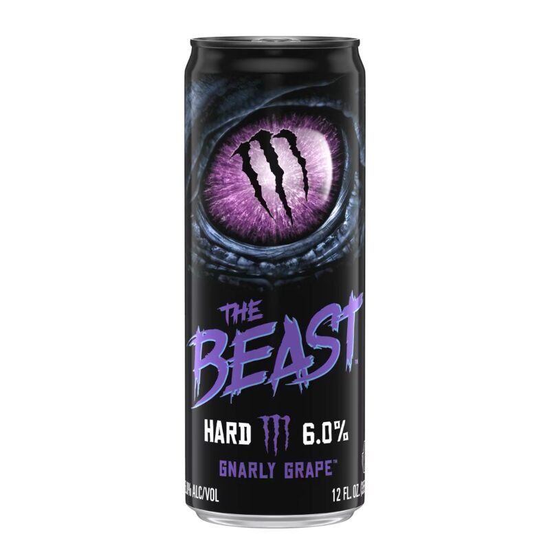 Monster The Beast Gnarly Grape 355ml Can