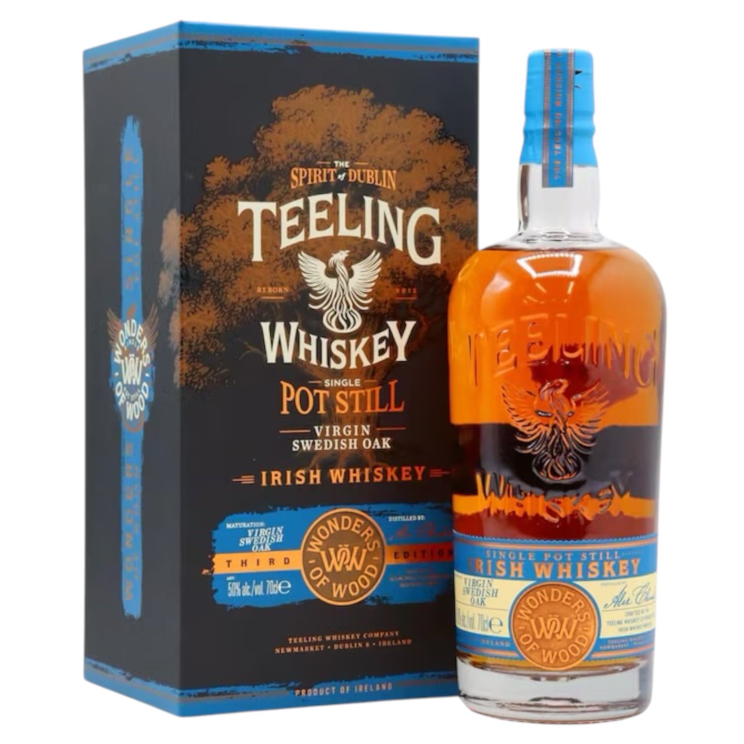 Teeling Wonders Of Wood Series Third Edition Virgin Swedish Oak 70cl