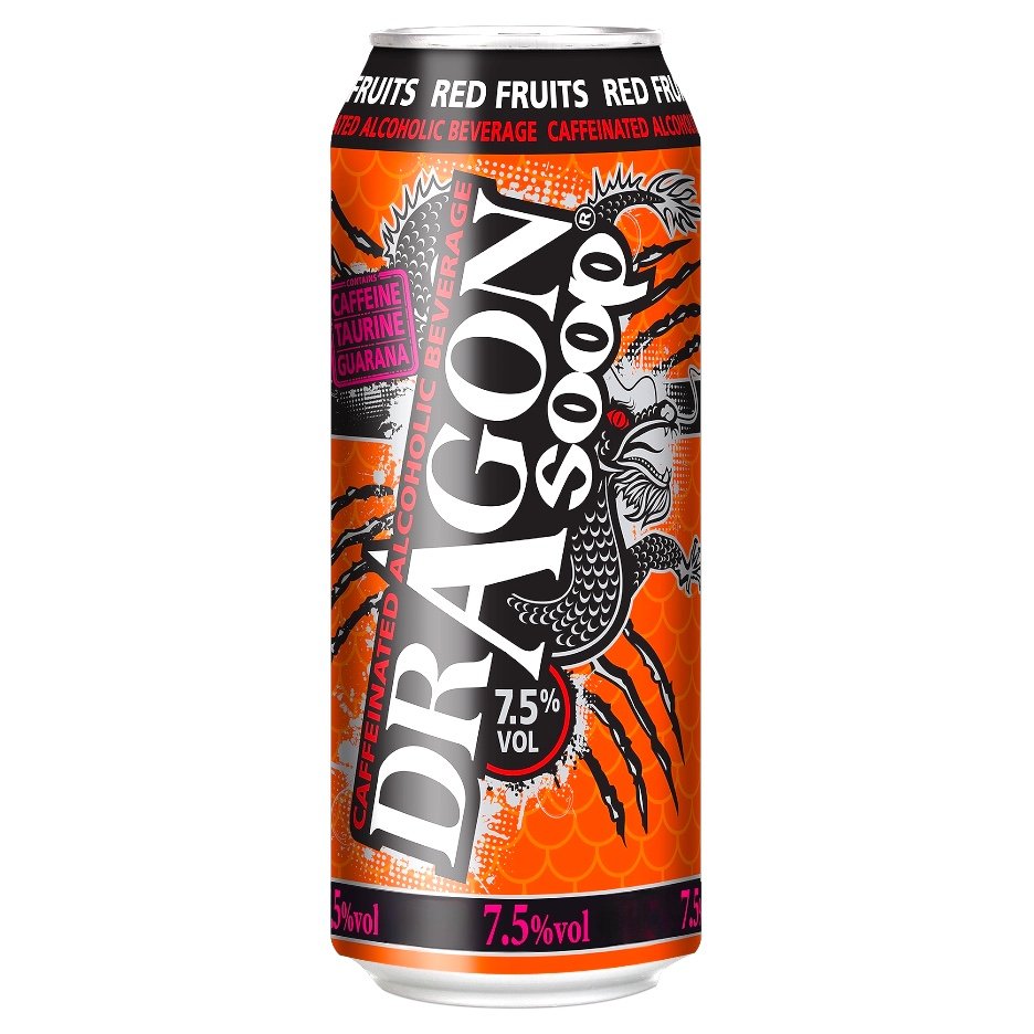 Dragon Soop Red Fruits 500ml Can
